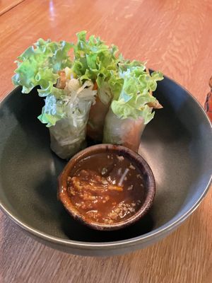 Sommerrollen mit Tofu  at Project Vegan in Koblenz