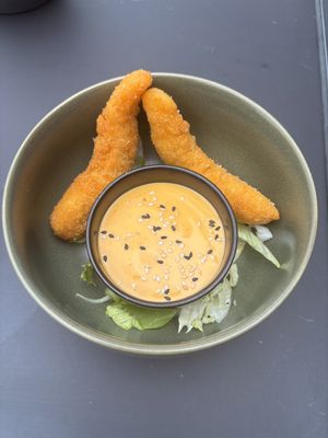Pagoda shrimp  at Project Vegan in Koblenz