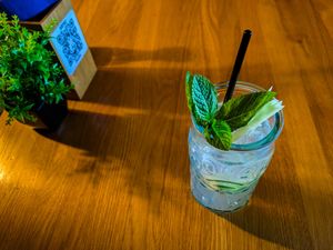 Ginger drink at Project Vegan at Project Vegan in Koblenz