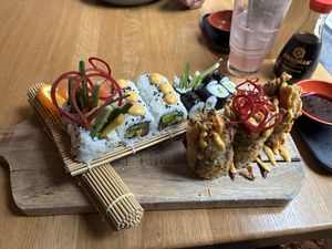 Sushi Menu  at Project Vegan in Koblenz