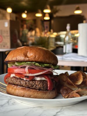 Burger  at Vibe Vegan Bistro in Destin