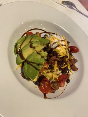 Burrito Breakfast Bowl  at Vibe Vegan Bistro in Destin