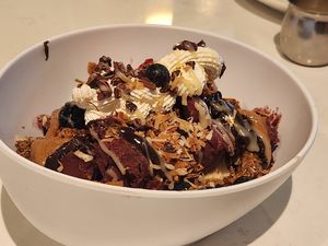 Acai bowl at Vibe Vegan Bistro in Destin