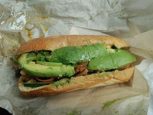 mushroom mix with avocado at Kibi's Cafe in Walnut Creek