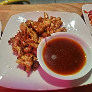 Cauliflower bits at XO Bar in Portland