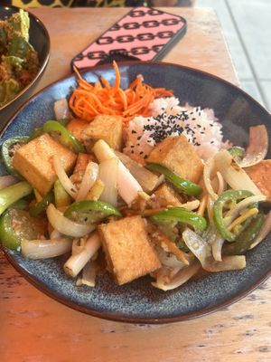 Salt and pepper tofu  at XO Bar in Portland