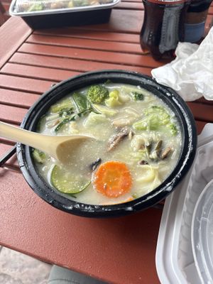 Thom ka  at Thai Kitchen  in Durango