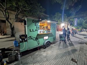 Outside at Chilpas in Salto