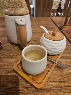 Peppermint Tea at Grain Alley Cafe in Malang