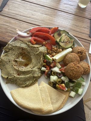 Mediterranean Platter  at Grain Alley Cafe in Malang
