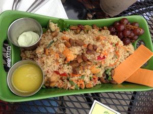 Quinoa Fruit Salad at A Good Life Cafe and Juice Bar in Ogden
