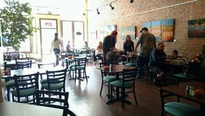 after lunch  at A Good Life Cafe and Juice Bar in Ogden