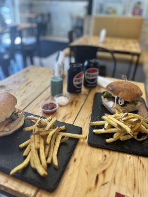 Tofu Burger  at Frittes Maison in Rancagua