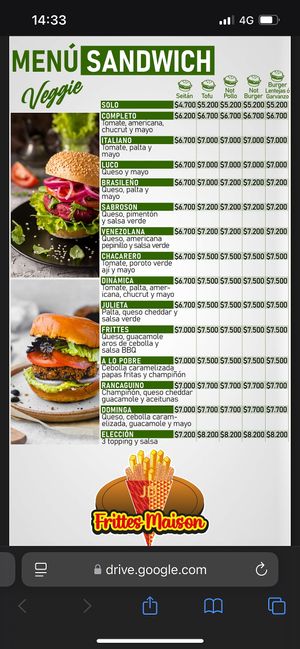   at Frittes Maison in Rancagua