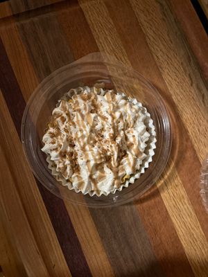 Pumpkin tart   at Troy's Fresh Kitchen Express in Derry