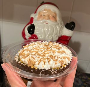 Pumpkin tart   at Troy's Fresh Kitchen Express in Derry