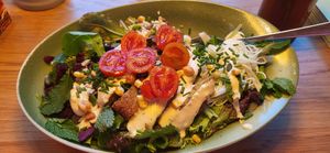 Orientzauber (sehr leckere Falafel) at Hans im Glück - Wien Am Belvedere in Vienna