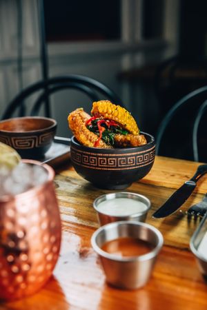 Corn Ribs at Mundo Street Food in Ibiza