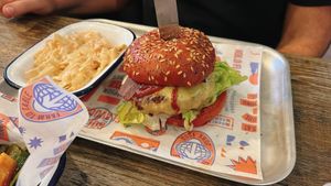 plant powered patriot  at BrewDog  in Bristol