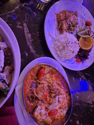 Vegetable musaka at Topkapi Palace in Manchester