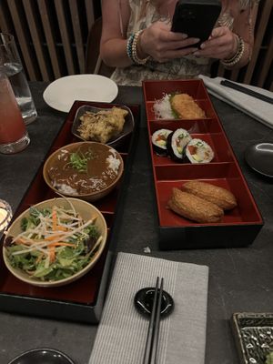 Vegan Bento Box  at M Sushi in Cary