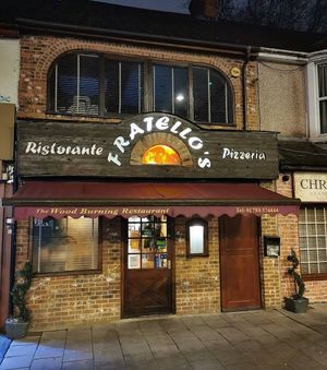 Front of building at Fratello's in Swindon