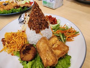 Nasi bali at Go Eat Veggie in Jakarta