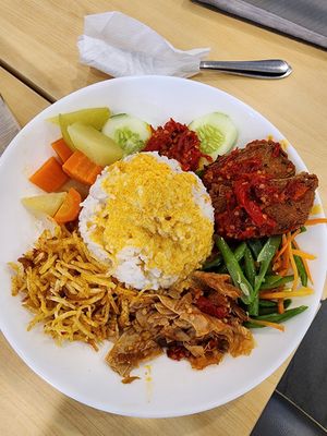 Nasi indo 51 at Go Eat Veggie in Jakarta