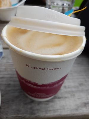 Oat latte (August 2023) at National Trust - East Riddlesden Hall in Keighley