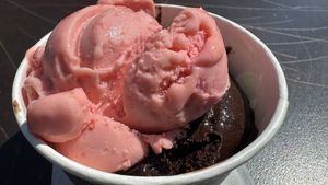   at Eiscafé La Luna in Essen