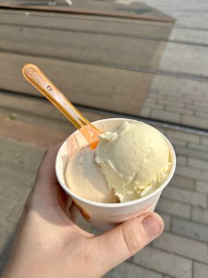 Vanilla and hazelnut   at Capri  in Rotterdam