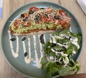 Avocadobrot  at Vegan Vibes in Berlin
