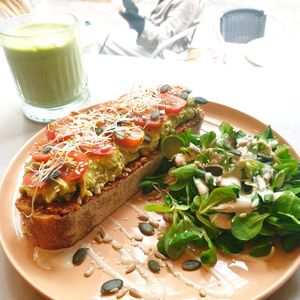 Avo Brot 😋 at Vegan Vibes in Berlin
