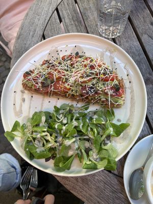 Avocado Bread  at Vegan Vibes in Berlin
