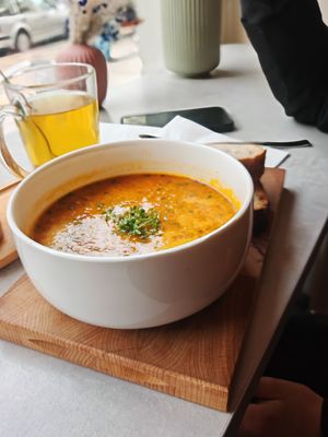 Tagessuppe at Vegan Vibes in Berlin