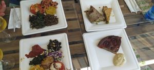 Scelte vegane a peso e a pezzo at VBio in Riccione