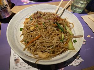 Yasai yakisoba   at Oishii Ramen  in Barcelona