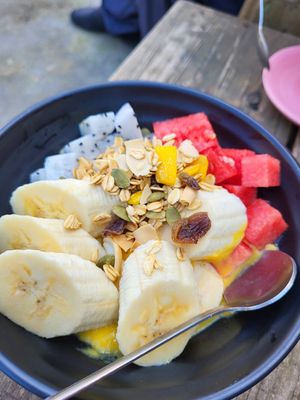 Veganized granola bowl at THE MIST in Sapa