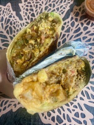 Breakfast Burrito   at The Moody Vegan in Los Angeles