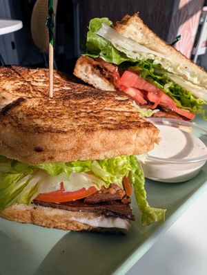 BLT at The Moody Vegan in Los Angeles