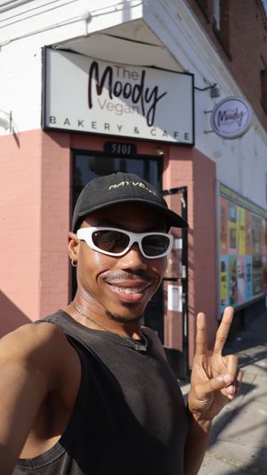   at The Moody Vegan in Los Angeles