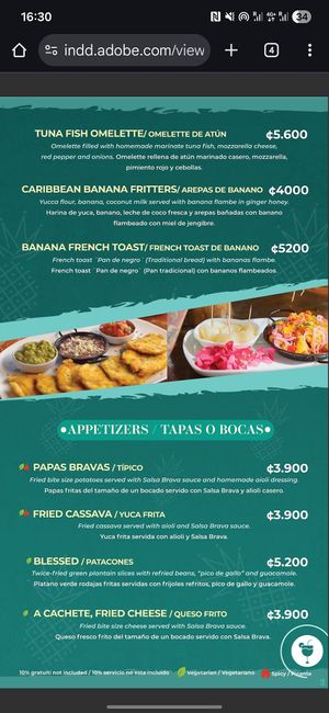  at Salsa Brava Restaurante Caribeño in Puerto Viejo De Talamanca