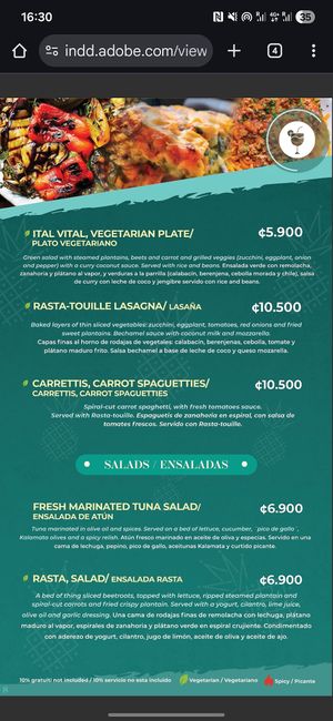  at Salsa Brava Restaurante Caribeño in Puerto Viejo De Talamanca