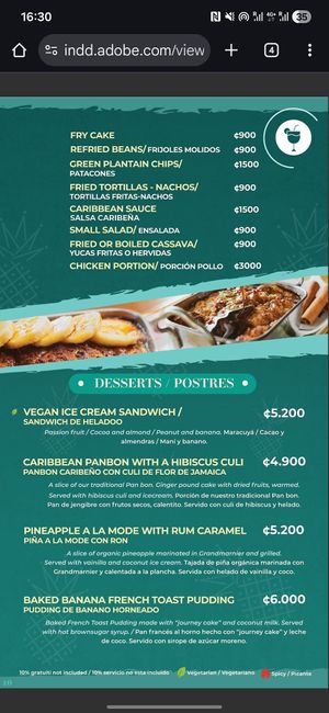  at Salsa Brava Restaurante Caribeño in Puerto Viejo De Talamanca