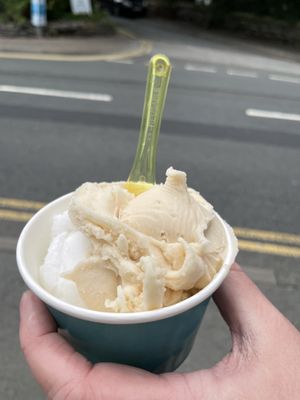Vegan biscoff and coconut ice cream- The Treat Stop, Windermere  at The Treat Stop in Windermere