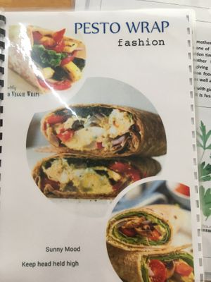 Menu with vegan sandwich options  at Fren's Get Together  in Kuching