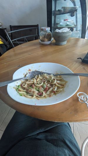 Terung asssm pasta. Absolutely beautiful! at Fren's Get Together  in Kuching