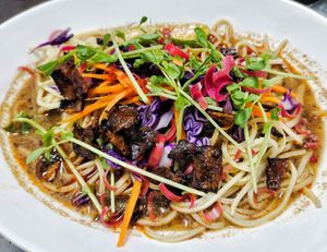 Laksa pasta delicious at Fren's Get Together  in Kuching