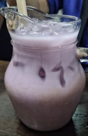 Cold pandan yam at Fren's Get Together  in Kuching