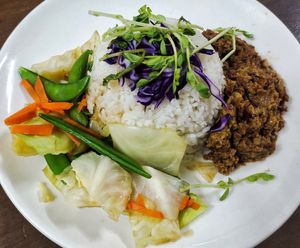 Omakase rice set at Fren's Get Together  in Kuching